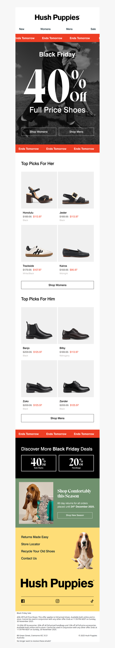 Black Friday ends tomorrow!