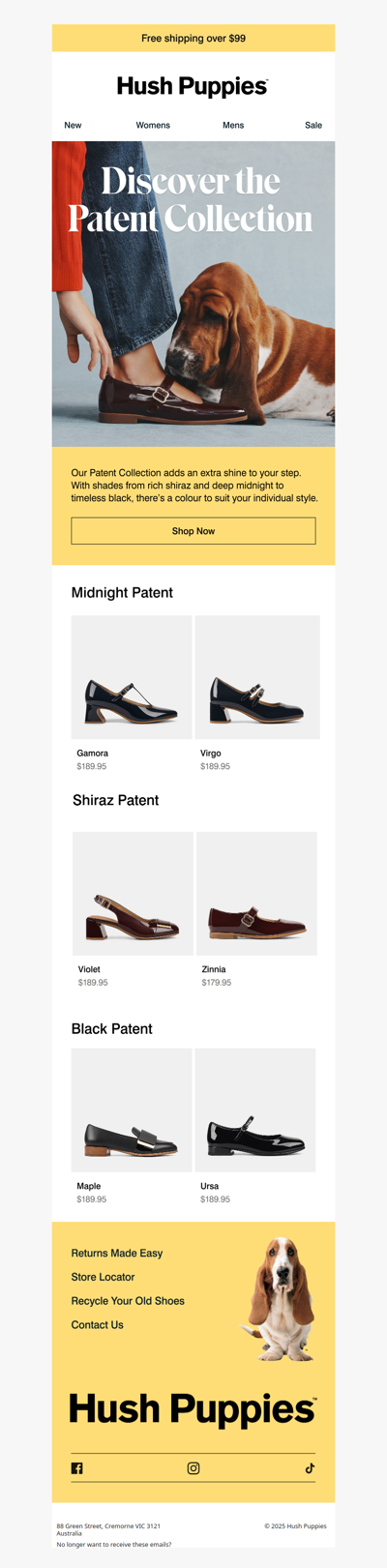 High Shine, All Day Comfort