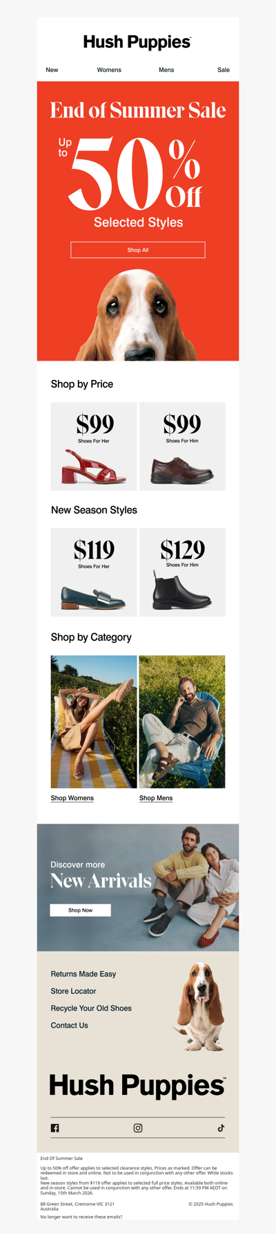 Up to 50% Off Selected Styles