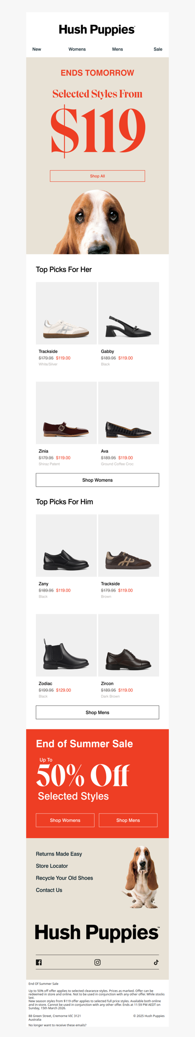 Ends Tomorrow | Best Sellers from $119