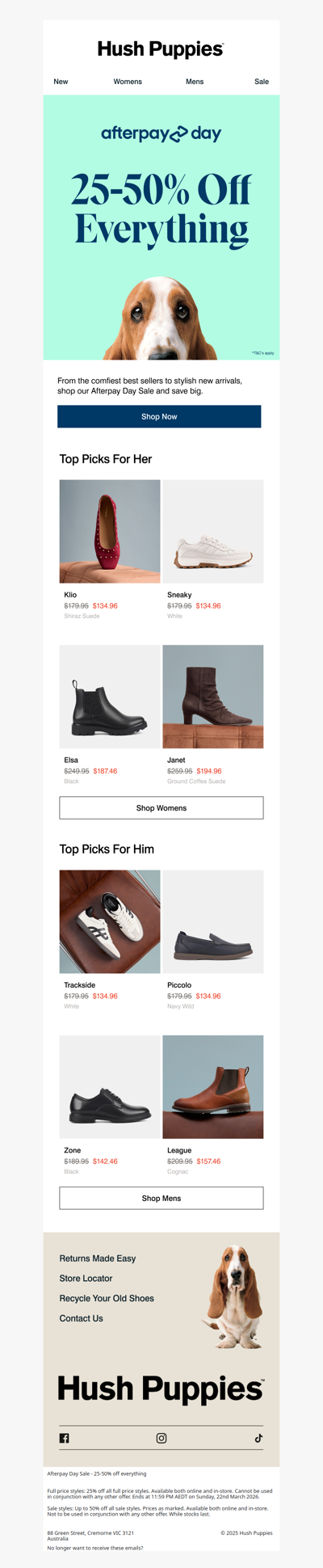 Hello Afterpay Day savings 👋