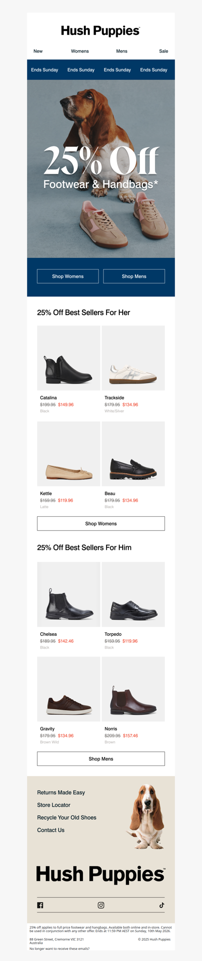25% Off Your Favourite Shoes
