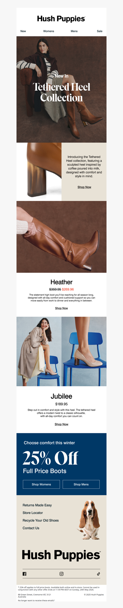 Discover the Tethered Heel Collection