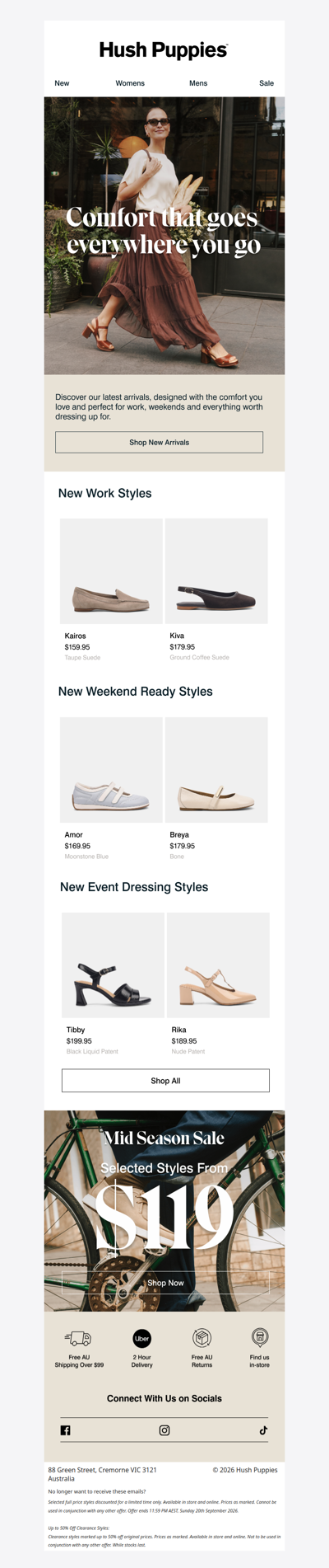 New In: Comfort, everywhere you go