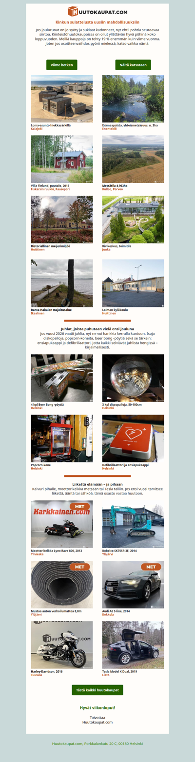 Kinkun sulattelusta uusiin mahdollisuuksiin