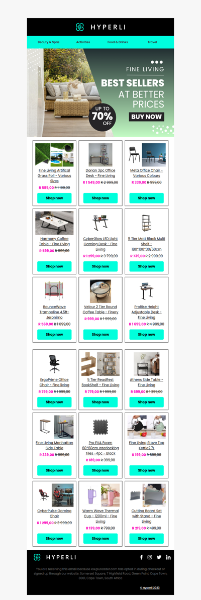 🔥 Hot New Arrivals – Fine Living Favourites, Now for Less!