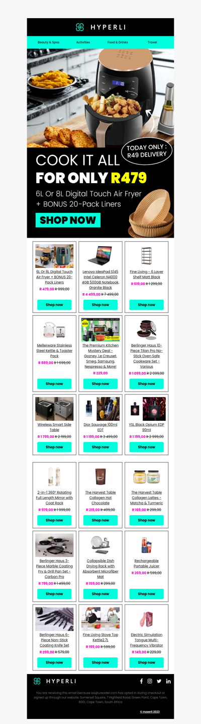 Save BIG on Our Best-Selling Air Fryers — Today Only!