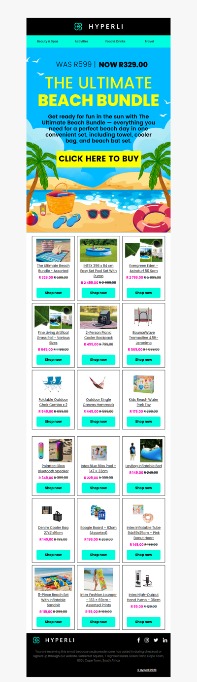 Get Beach-Ready with the Ultimate Beach Bundle Inside! 😎