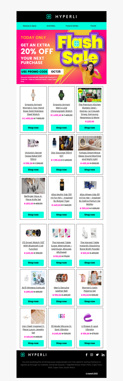 FLASH SALE! 20% OFF Ends Tonight ⏰