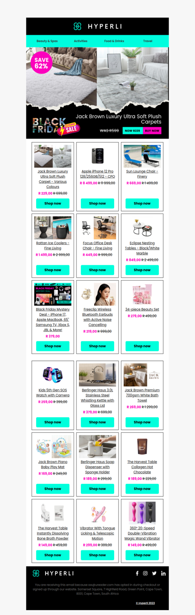 Plush, Pretty & 62% Off — Grab Your Jack Brown Rug!