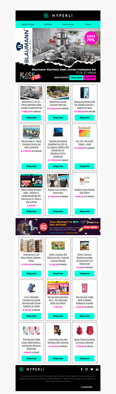 🔥 Black Friday, But Make It Saturday — Save Up To 80%!