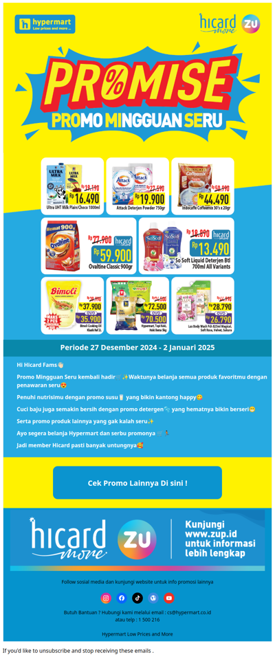 Promo Susu untuk Penuhi Nutrisimu🥛Pasti Hemat dengan Promo Mingguan Seru🤩