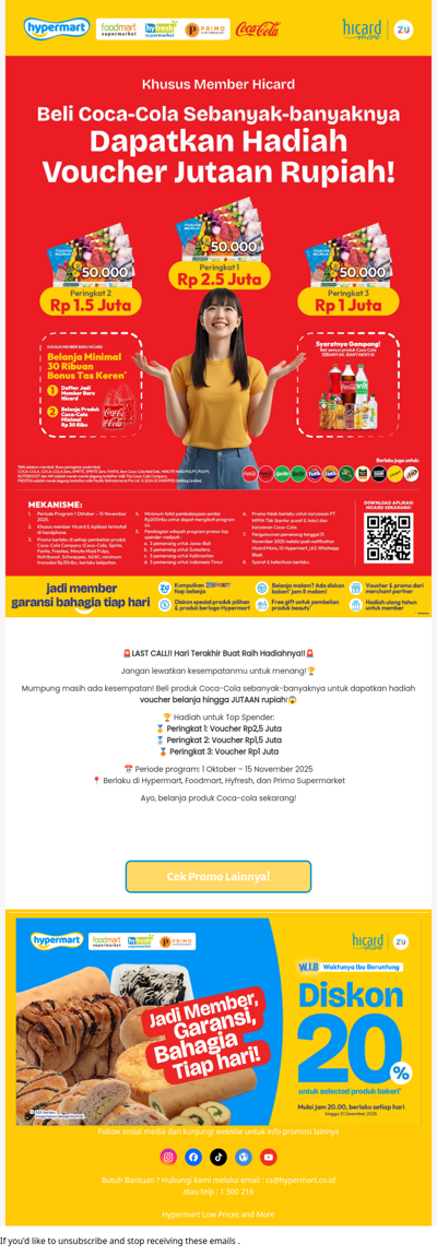 🚨LAST CALL! Hari Ini Terakhir!