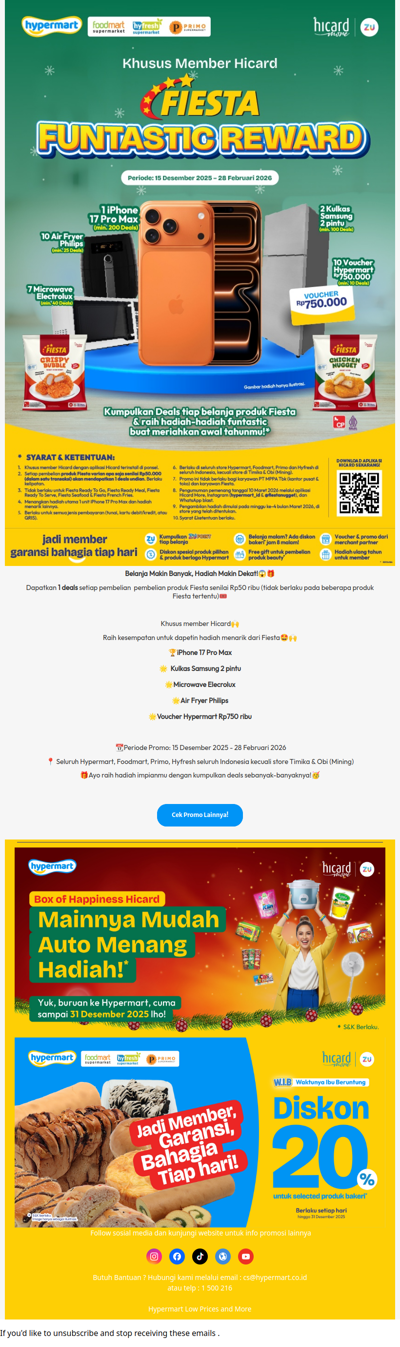 Kumpulkan Deals Sebanyak-banyaknya & Raih Hadiah dari Fiesta!🤩🎁