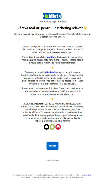 Câteva tool-uri pentru un ticketing relaxat ☀️