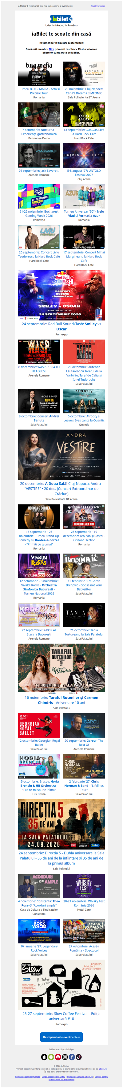 Newsletter IaBilet 12.09.2026