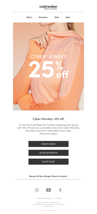 Still On: 25% off sale