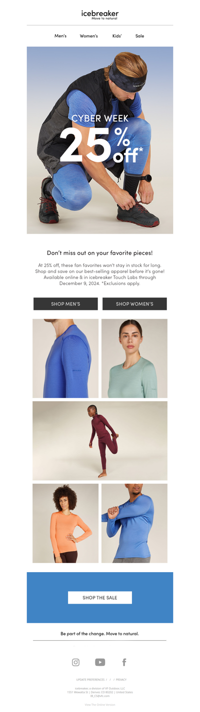 Merino's best at 25% off