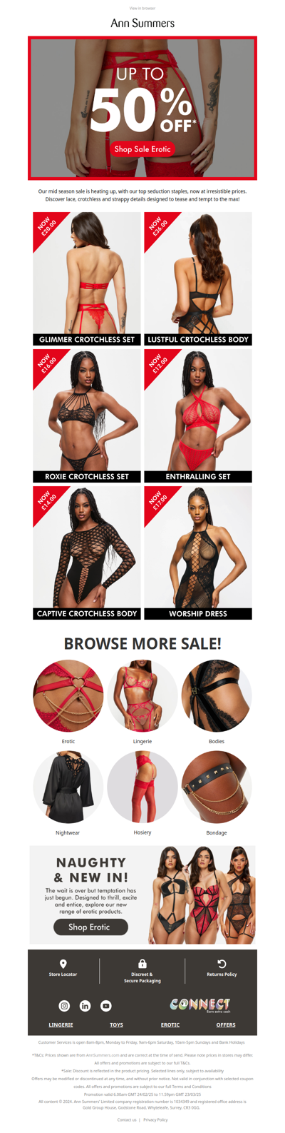 Fit, Flirty and up to 50% Off Erotic! 🔥