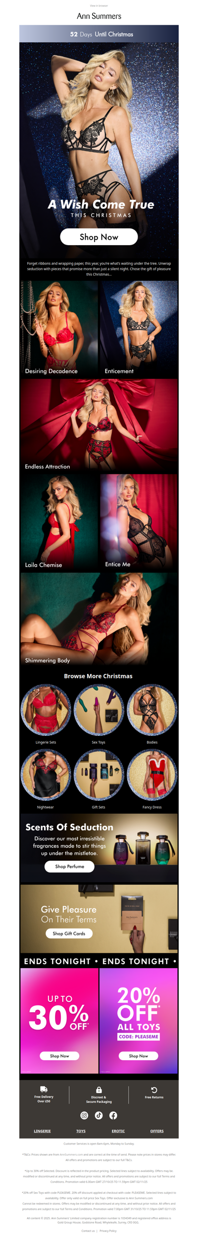 Gift Pleasure This Christmas ❤️