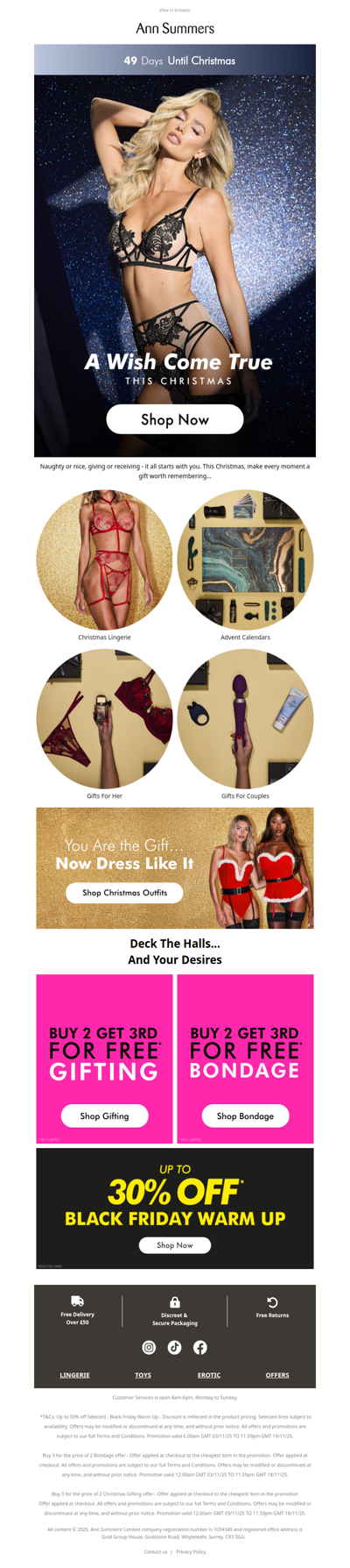 Give them everything they’ve wished for 👀✨