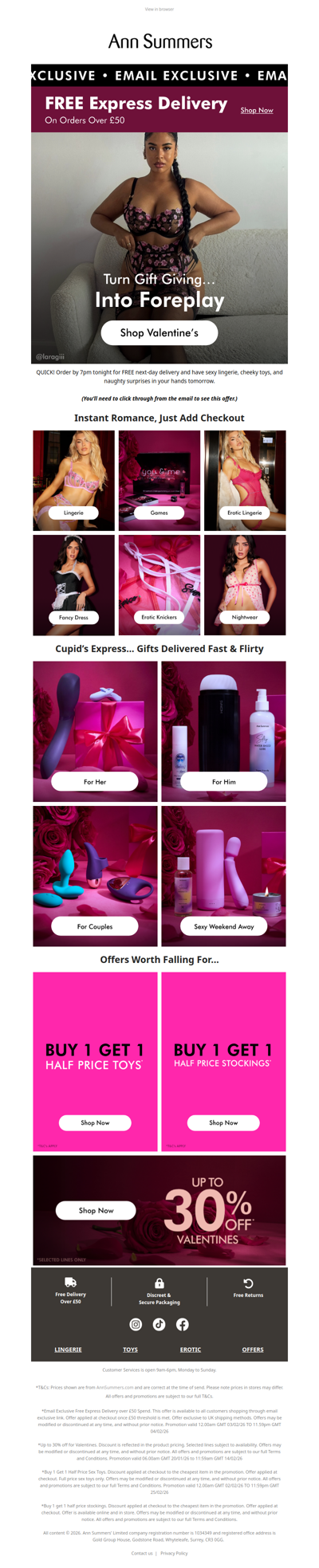 Order by 7pm for FREE Express Delivery ⏰