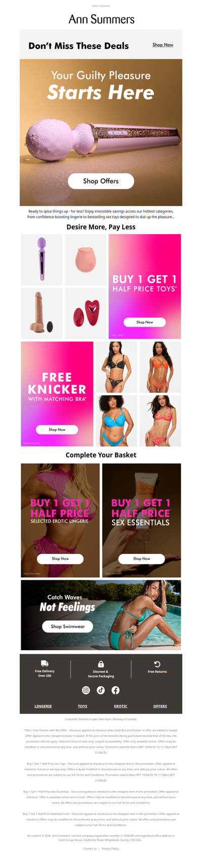 All the Offers. All in One Place. 💋