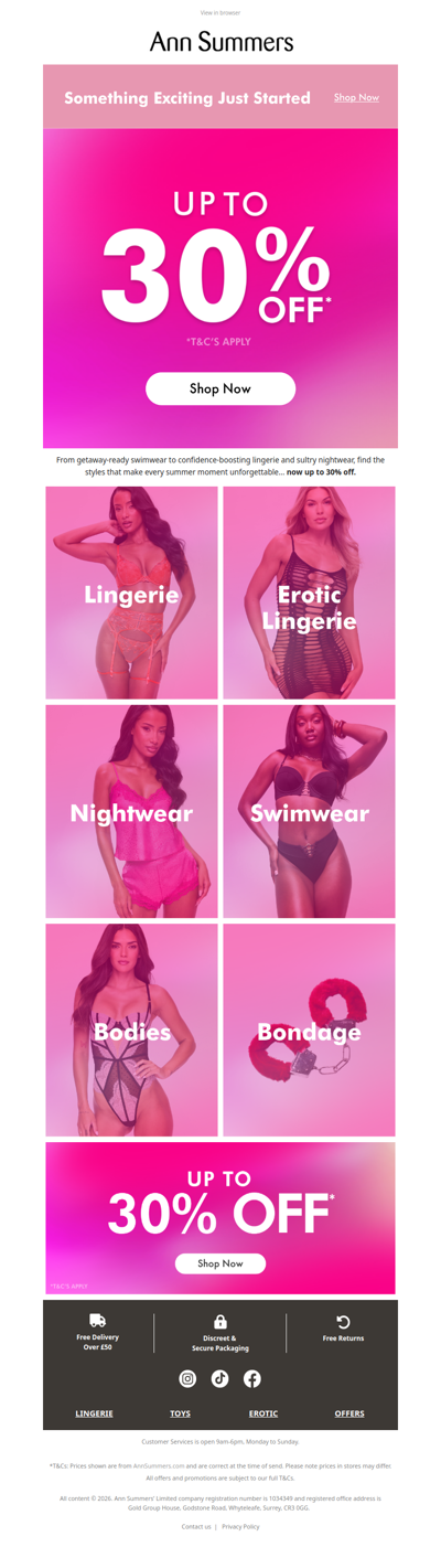 The Heat Is On With Up to 30% Off❤️‍🔥