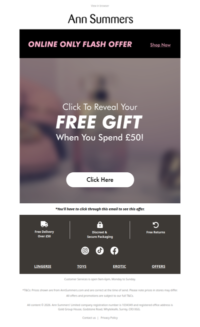 FREE Gift Inside. Keep This Between Us.🤫