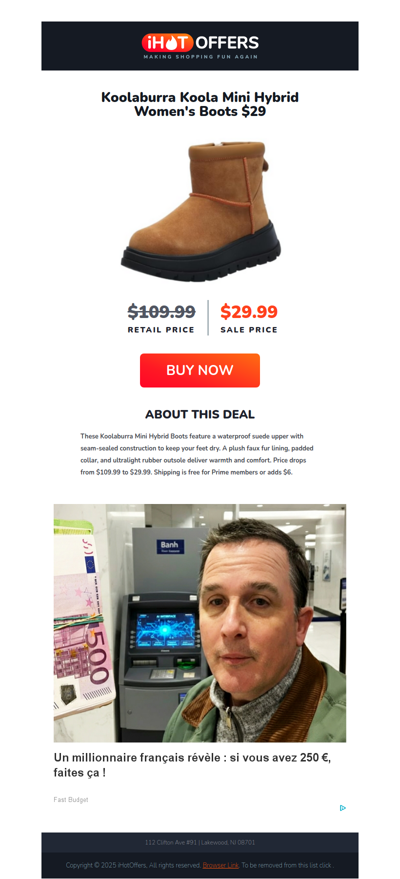 Koolaburra Hybrid Suede Boots - $29