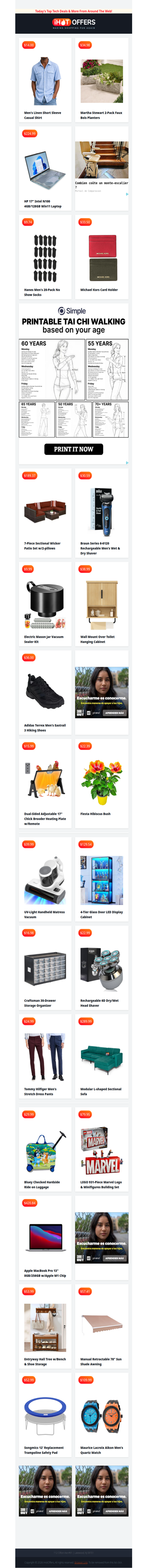 Linen Shirt $14 • 2 Log Planters $34 • HP 17