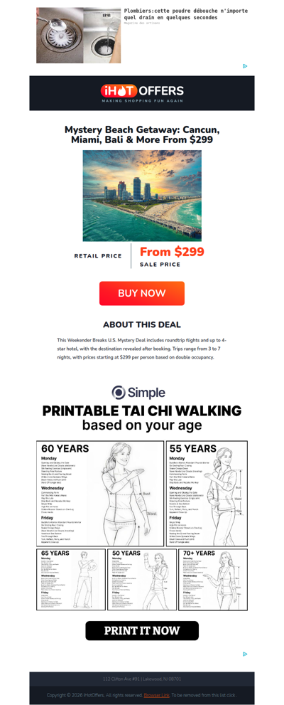 Surprise Getaway Package w/Flights & Hotel - $299+