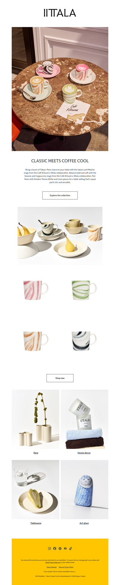 Classic meets coffee cool