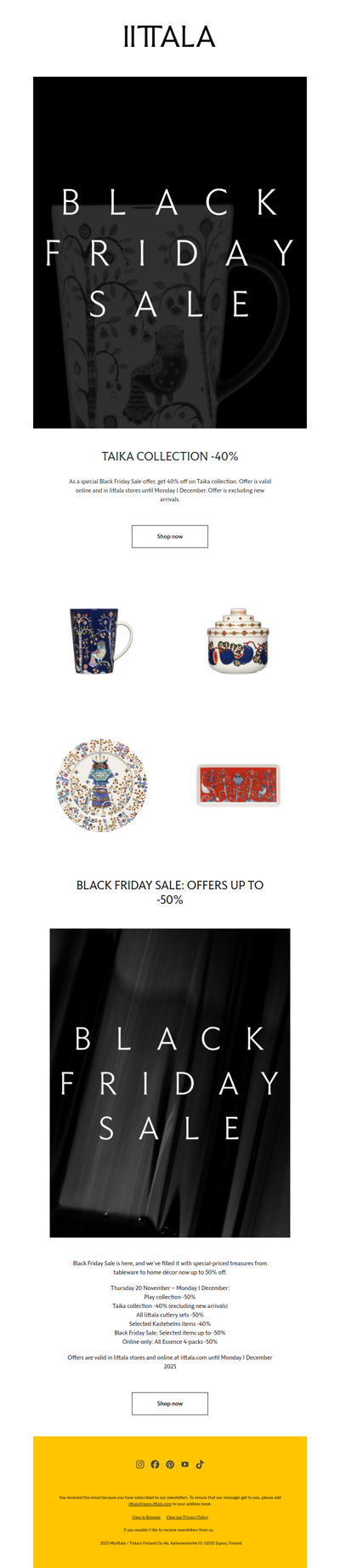 Taika collection -40%