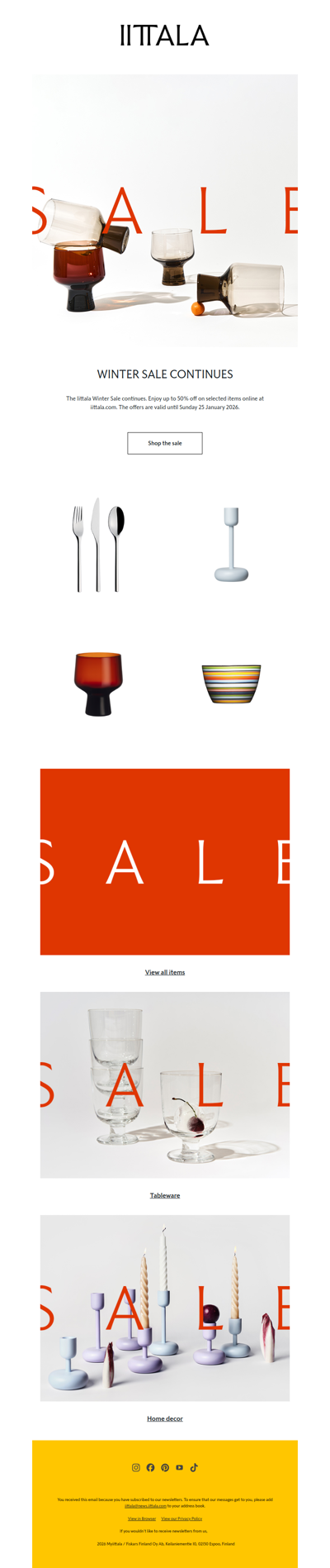 Winter Sale continues