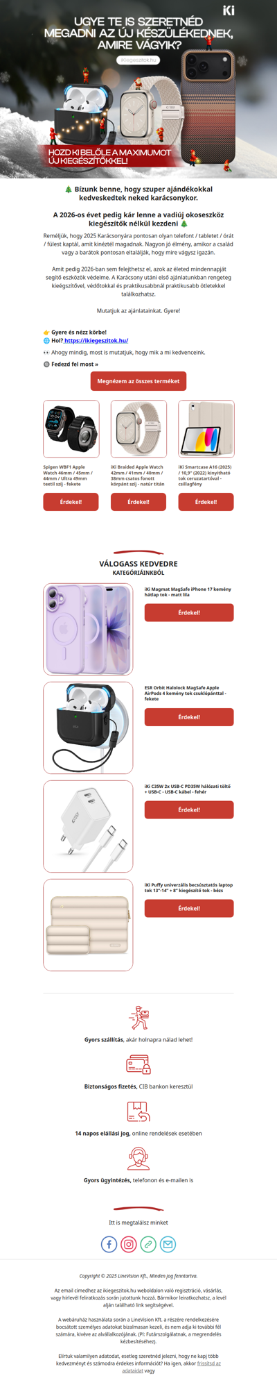 Reméljük, hogy szuper okoseszközöket kaptál Karácsonyra🎄