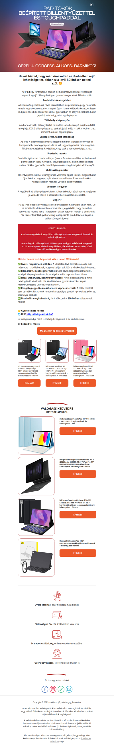 Itt az ideje, hogy még hatékonyabban használd az iPad-edet🔥