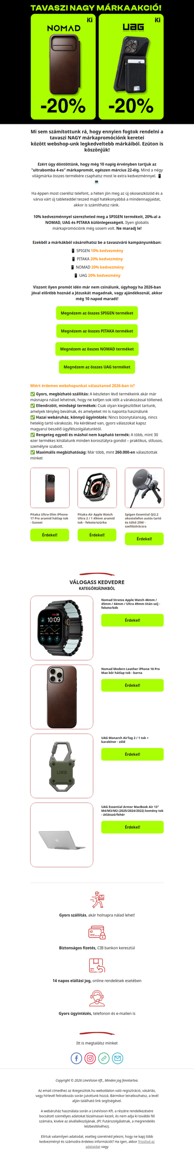 A tavaszi GIGA márkapromóciót március 22-éig tart! 🤩🚚📱😇