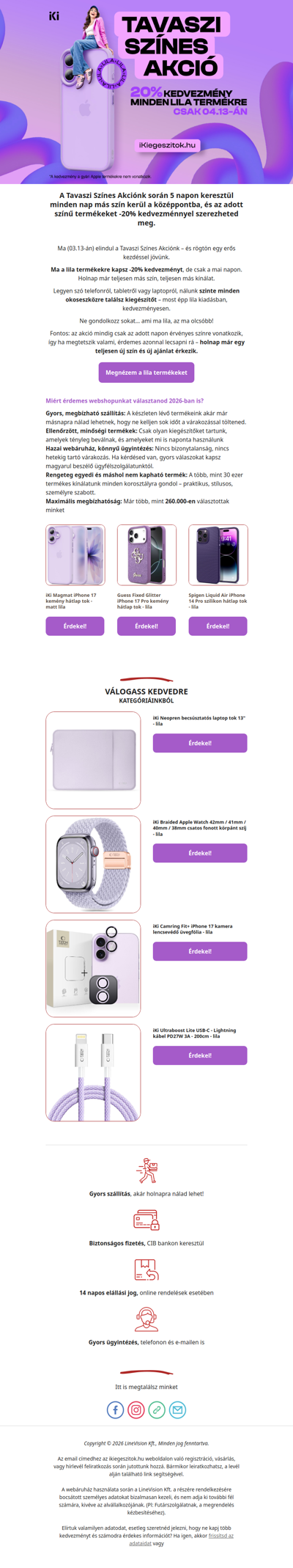 Megérkezett a tavaszi színroham.🤩📱😇