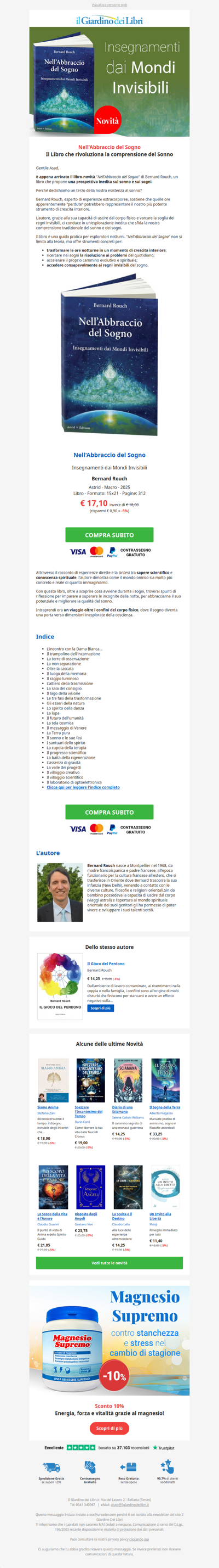 🌙 Bernard Rouch: come trasformare il sonno in viaggio spirituale