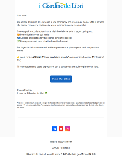 Essere parte del Giardino ha i suoi benefici 🌸