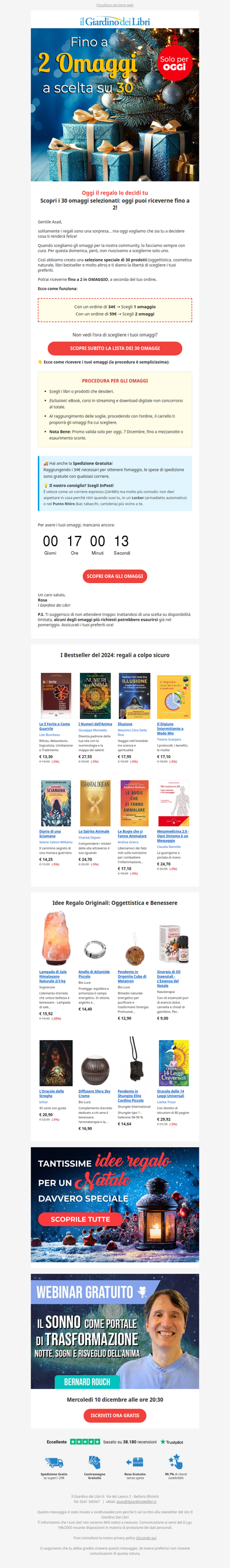 ⚡️ Asad, oggi l'OMAGGIO lo decidi tu (Scegline fino a 2 su 30)