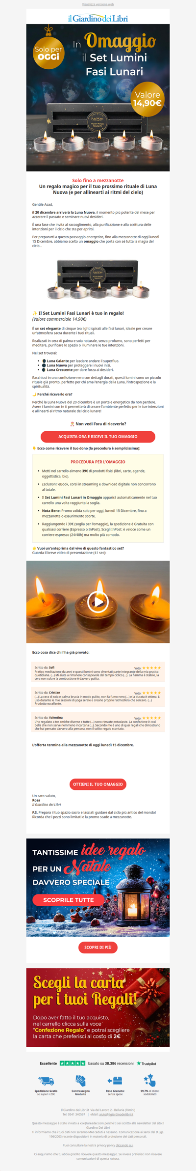 🌙 Un OMAGGIO LUNARE per te prima della Luna Nuova ✨ (Non lasciartelo scappare!)