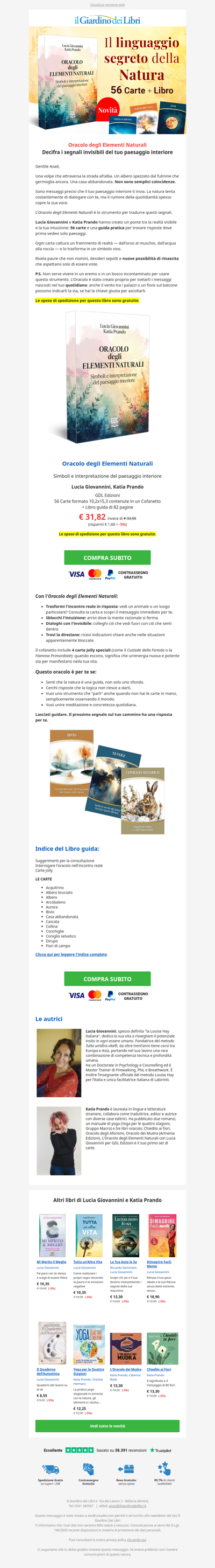 🌿 La natura ti sta parlando. Sai ascoltarla?