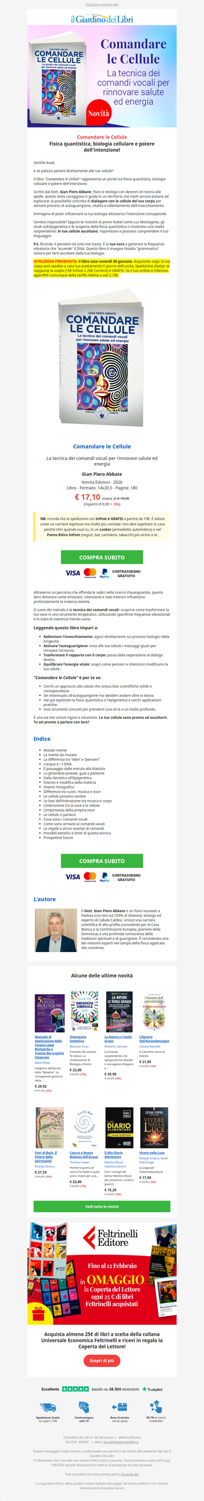 🧬 Comandare le Cellule: la tecnica dei comandi vocali