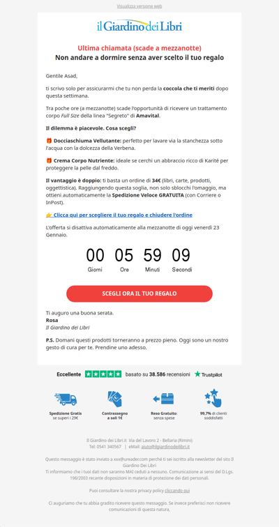 (ULTIME ORE) 🌙 Bagnodoccia o Crema? Scegli il tuo OMAGGIO