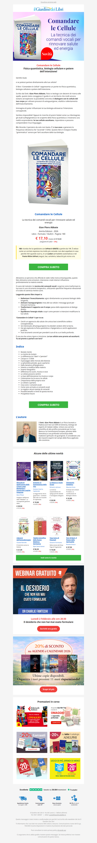 🧬 Comandare le Cellule: la tecnica dei comandi vocali