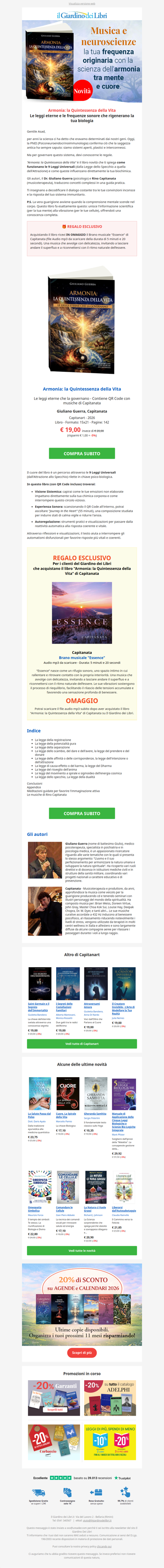 Armonia: la quintessenza della Vita e le leggi eterne che la governano