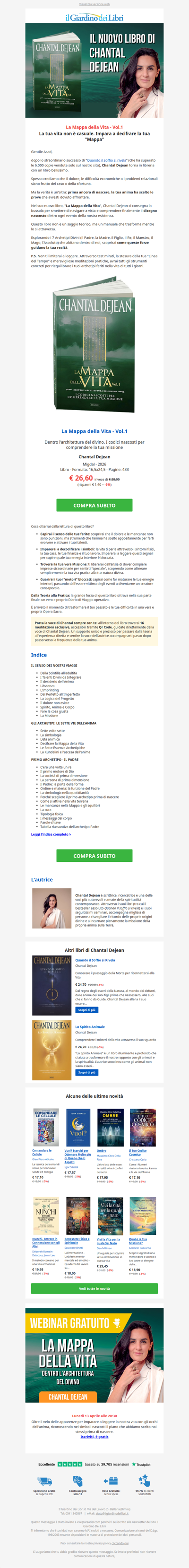 Il nuovo libro di Chantal Dejean: 