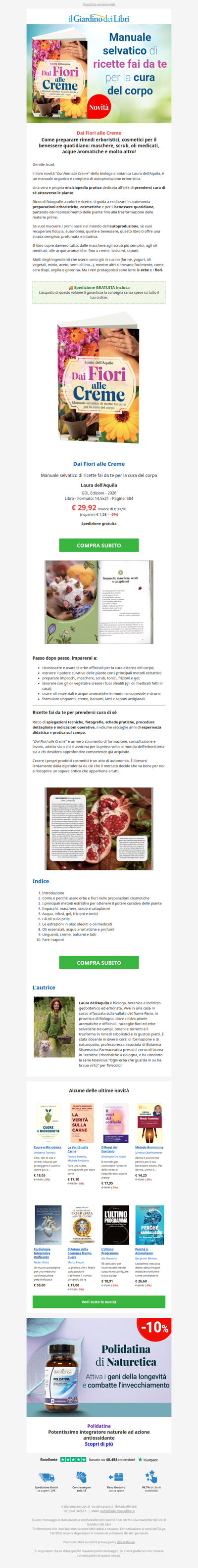 🌿 Dai Fiori alle Creme: ricette fai da te per la cura del corpo
